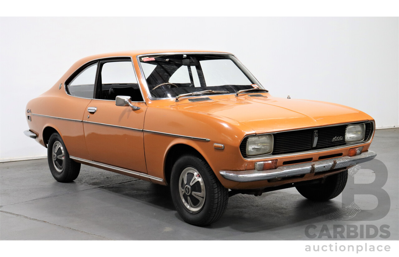 6/1971 Mazda Capella 1600 Super Deluxe SNA 2 Door Coupe Herschel Orange 1.6L