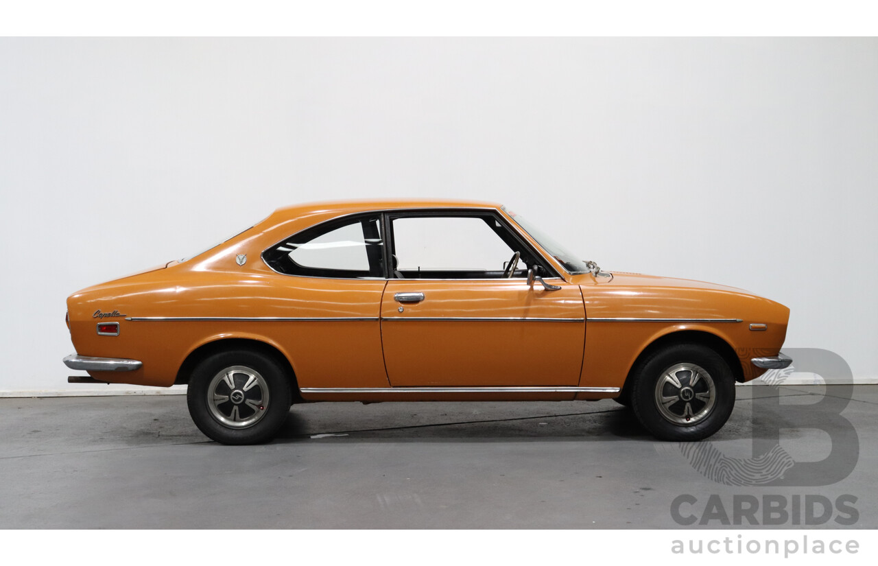 6/1971 Mazda Capella 1600 Super Deluxe SNA 2 Door Coupe Herschel Orange 1.6L