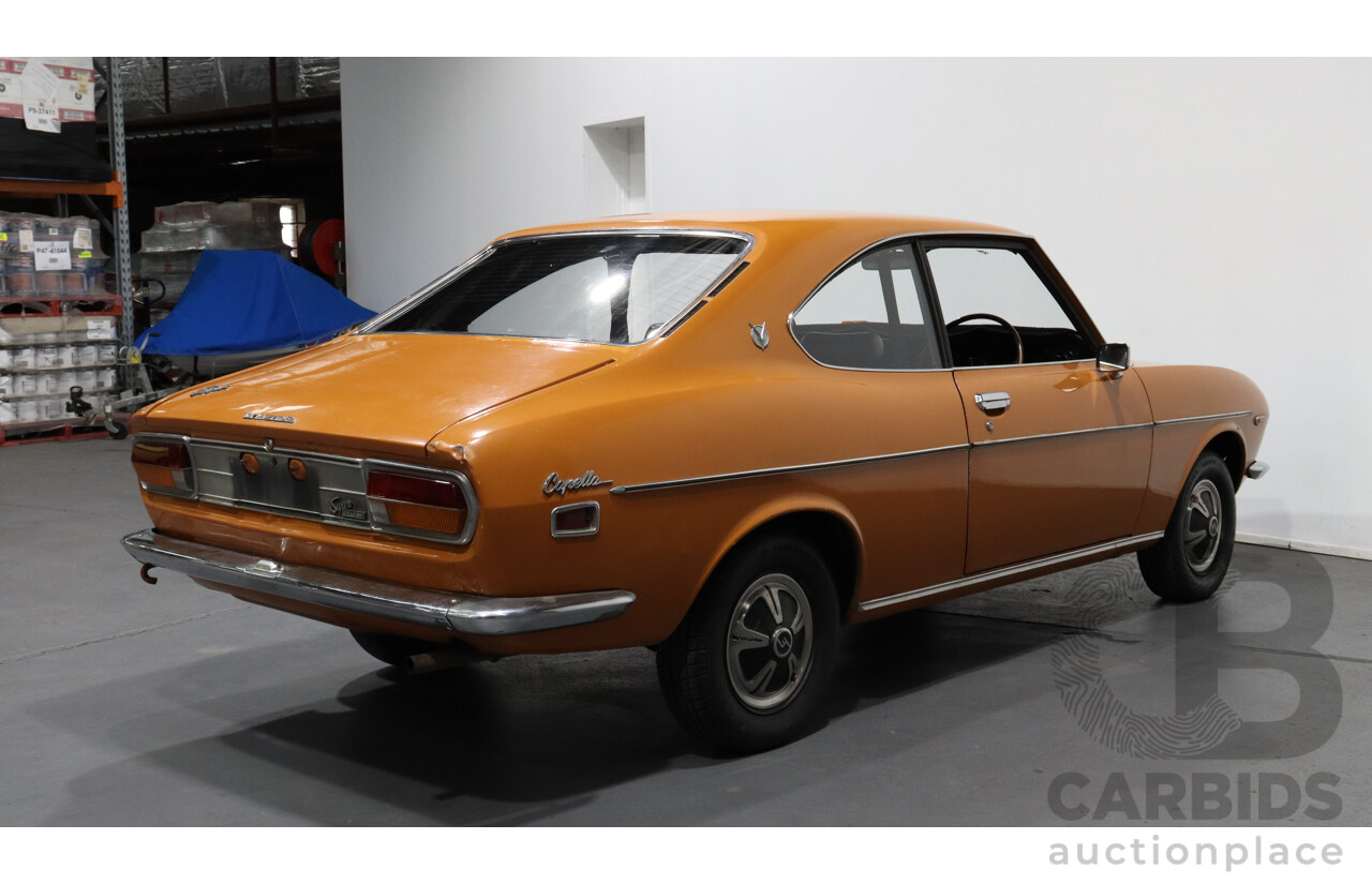 6/1971 Mazda Capella 1600 Super Deluxe SNA 2 Door Coupe Herschel Orange 1.6L