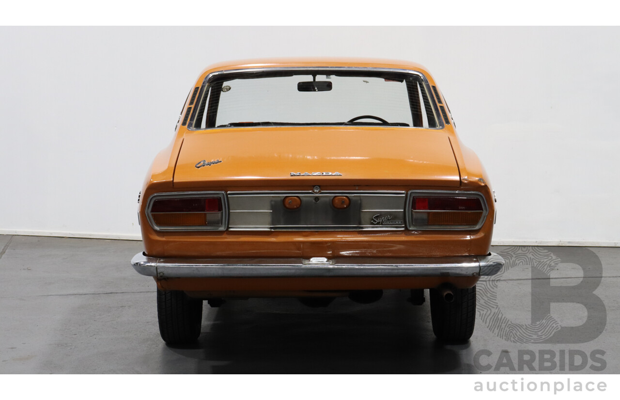 6/1971 Mazda Capella 1600 Super Deluxe SNA 2 Door Coupe Herschel Orange 1.6L