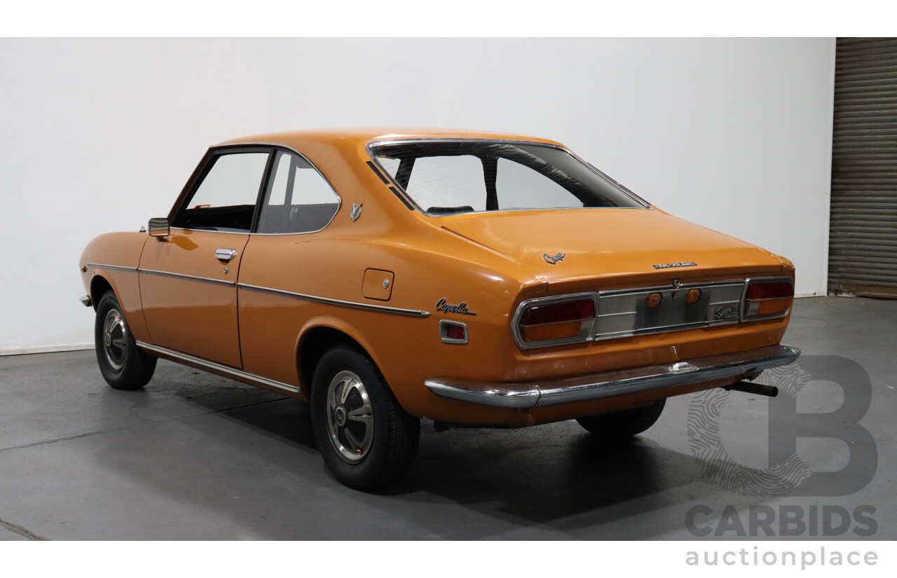 6/1971 Mazda Capella 1600 Super Deluxe SNA 2 Door Coupe Herschel Orange 1.6L