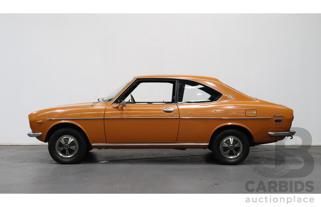 6/1971 Mazda Capella 1600 Super Deluxe SNA 2 Door Coupe Herschel Orange 1.6L