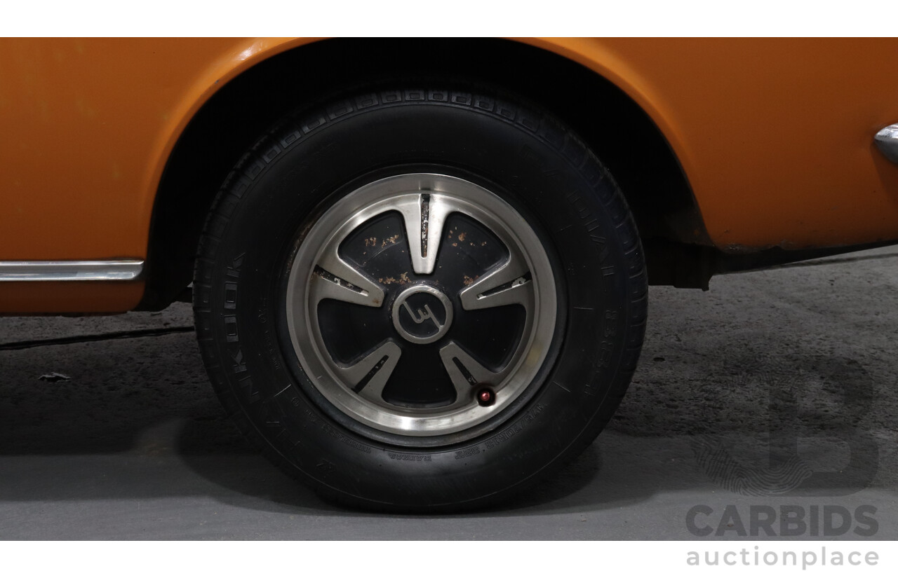 6/1971 Mazda Capella 1600 Super Deluxe SNA 2 Door Coupe Herschel Orange 1.6L