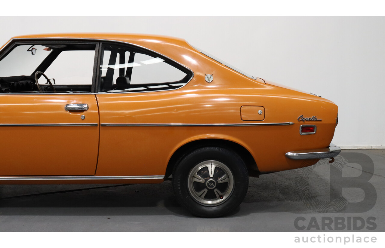 6/1971 Mazda Capella 1600 Super Deluxe SNA 2 Door Coupe Herschel Orange 1.6L