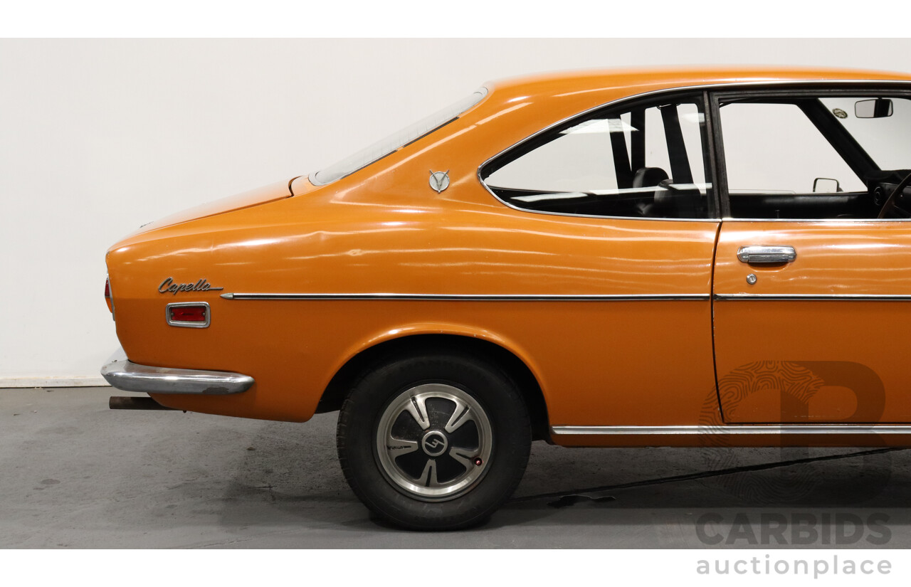 6/1971 Mazda Capella 1600 Super Deluxe SNA 2 Door Coupe Herschel Orange 1.6L