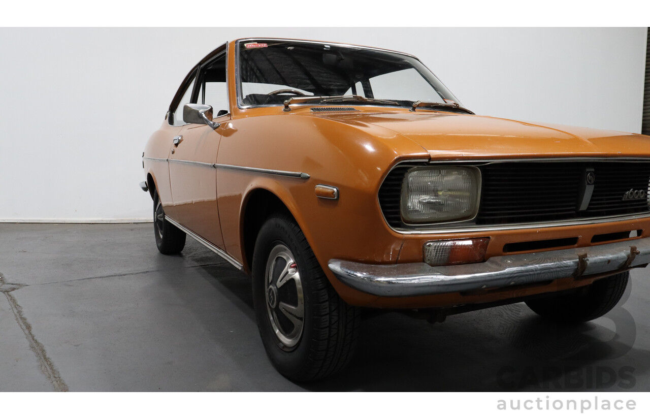 6/1971 Mazda Capella 1600 Super Deluxe SNA 2 Door Coupe Herschel Orange 1.6L