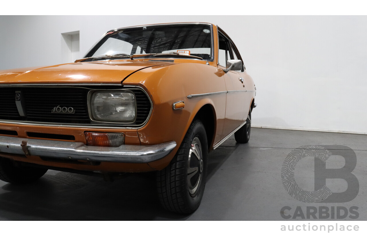 6/1971 Mazda Capella 1600 Super Deluxe SNA 2 Door Coupe Herschel Orange 1.6L