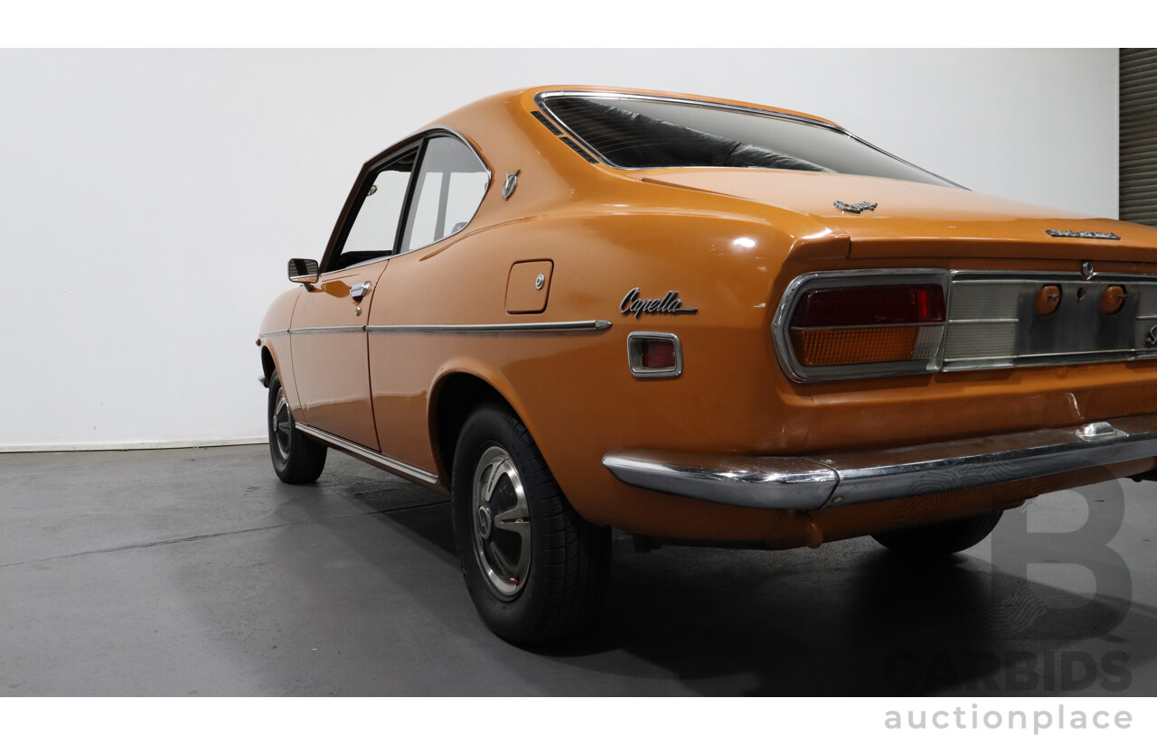 6/1971 Mazda Capella 1600 Super Deluxe SNA 2 Door Coupe Herschel Orange 1.6L