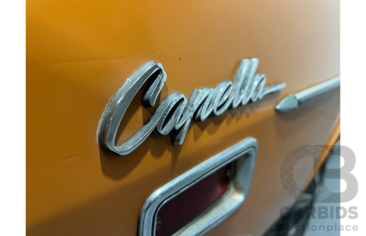 6/1971 Mazda Capella 1600 Super Deluxe SNA 2 Door Coupe Herschel Orange 1.6L