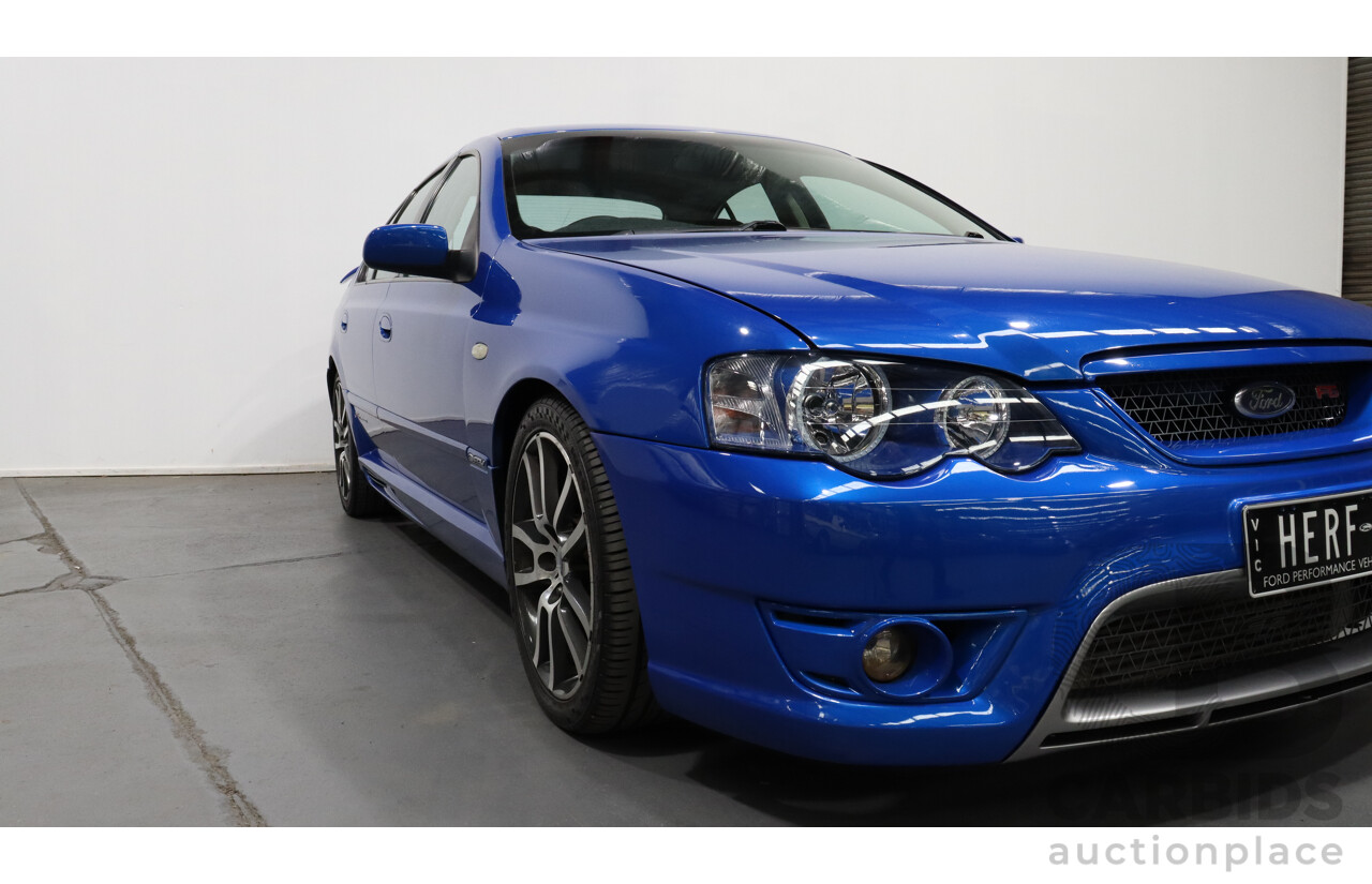 9/2004 Ford FPV F6 Typhoon BA MKII Pre-Production Number 12/16 4d Sedan Shockwave Blue 4.0L Turbo