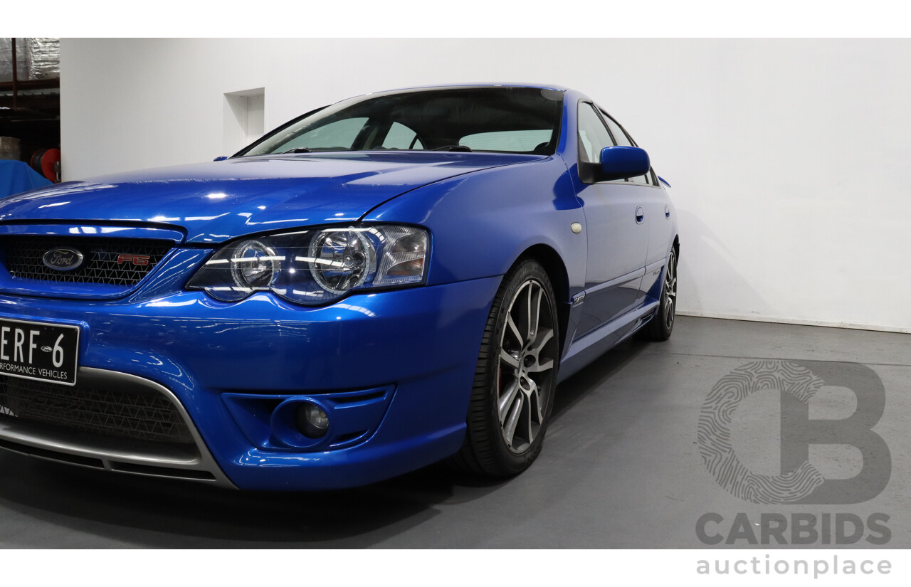 9/2004 Ford FPV F6 Typhoon BA MKII Pre-Production Number 12/16 4d Sedan Shockwave Blue 4.0L Turbo