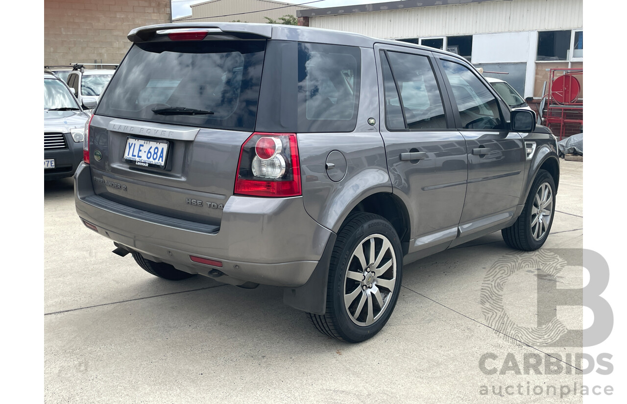 6/2010 Land Rover Freelander 2 HSE (4x4) LF MY11 4d Wagon Grey 2.2L