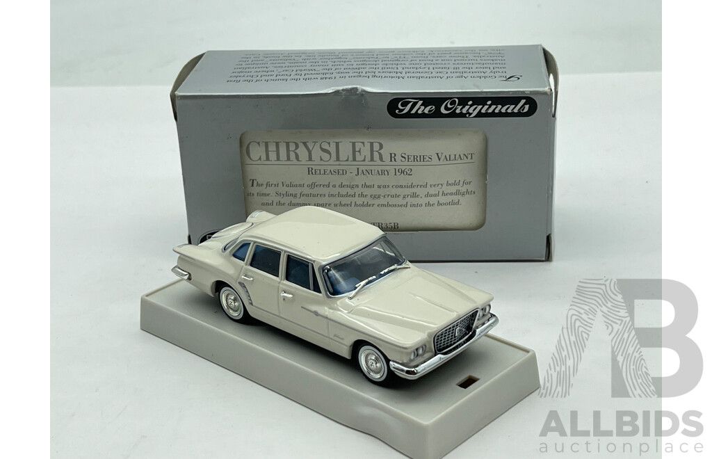 Trax Originals 1962 Chrysler R Series Valiant   - 1/43 Scale