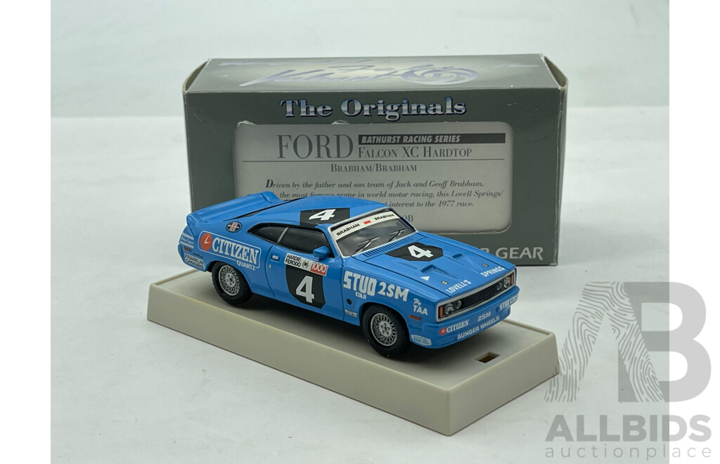 Trax the Originals 1977 Ford Falcon XC Hardtop Brabham/Brabham Bathurst  1/43 Scale