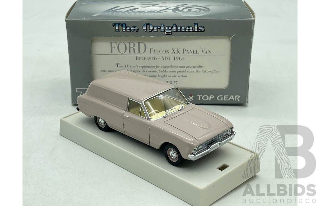 Trax Originals 1961 Ford XK Falcon Panel Van - 1/43 Scale