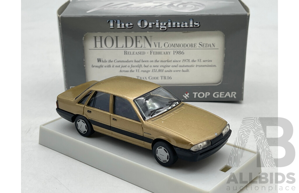 Trax Originals 1986 Holden VL Commodore Sedan - 1/43 Scale