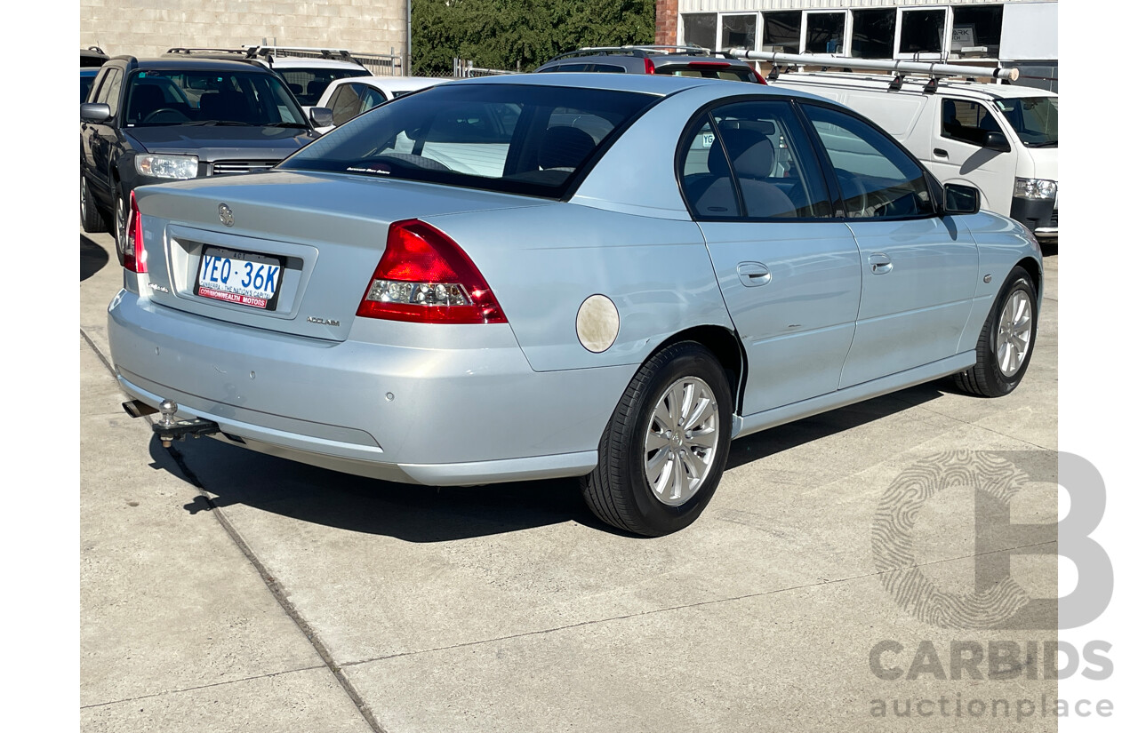 3/2006 Holden Commodore Acclaim VZ 4d Sedan Silver 3.6L