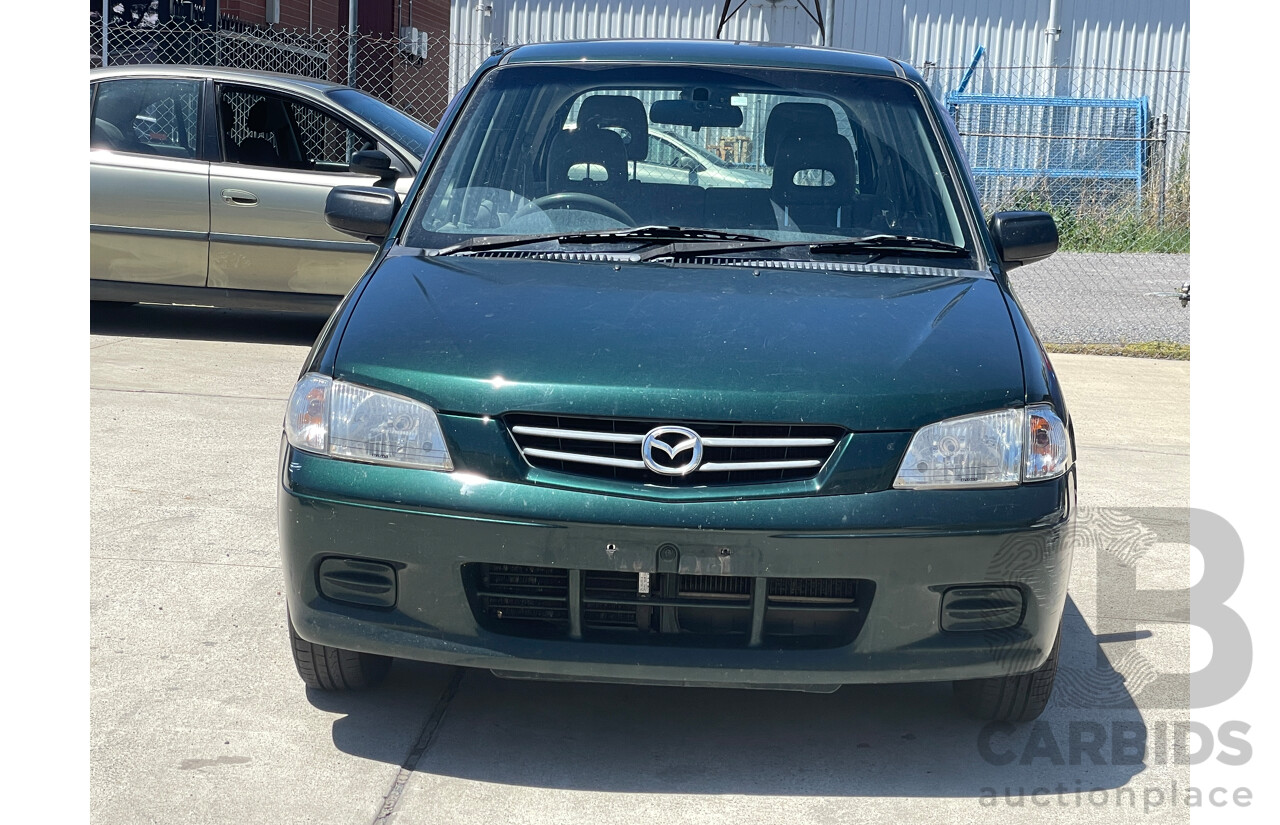 8/2000 Mazda 121 Metro Shades  5d Hatchback Green 1.3L