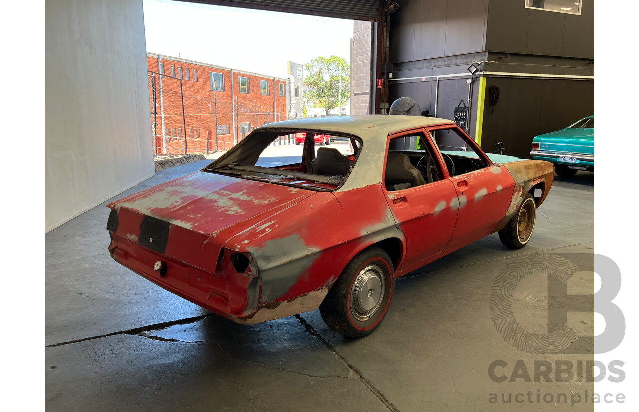 11/1977 Holden Kingswood SL HZ 4d Sedan Red 3.3L Rolling Shell