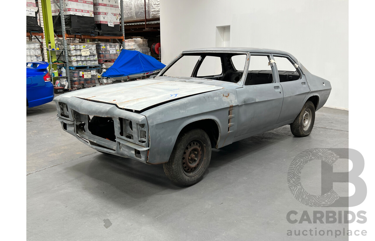 6/1975 Holden Monaro GTS HJ 4d Sedan Grey 5.0L Rolling Shell