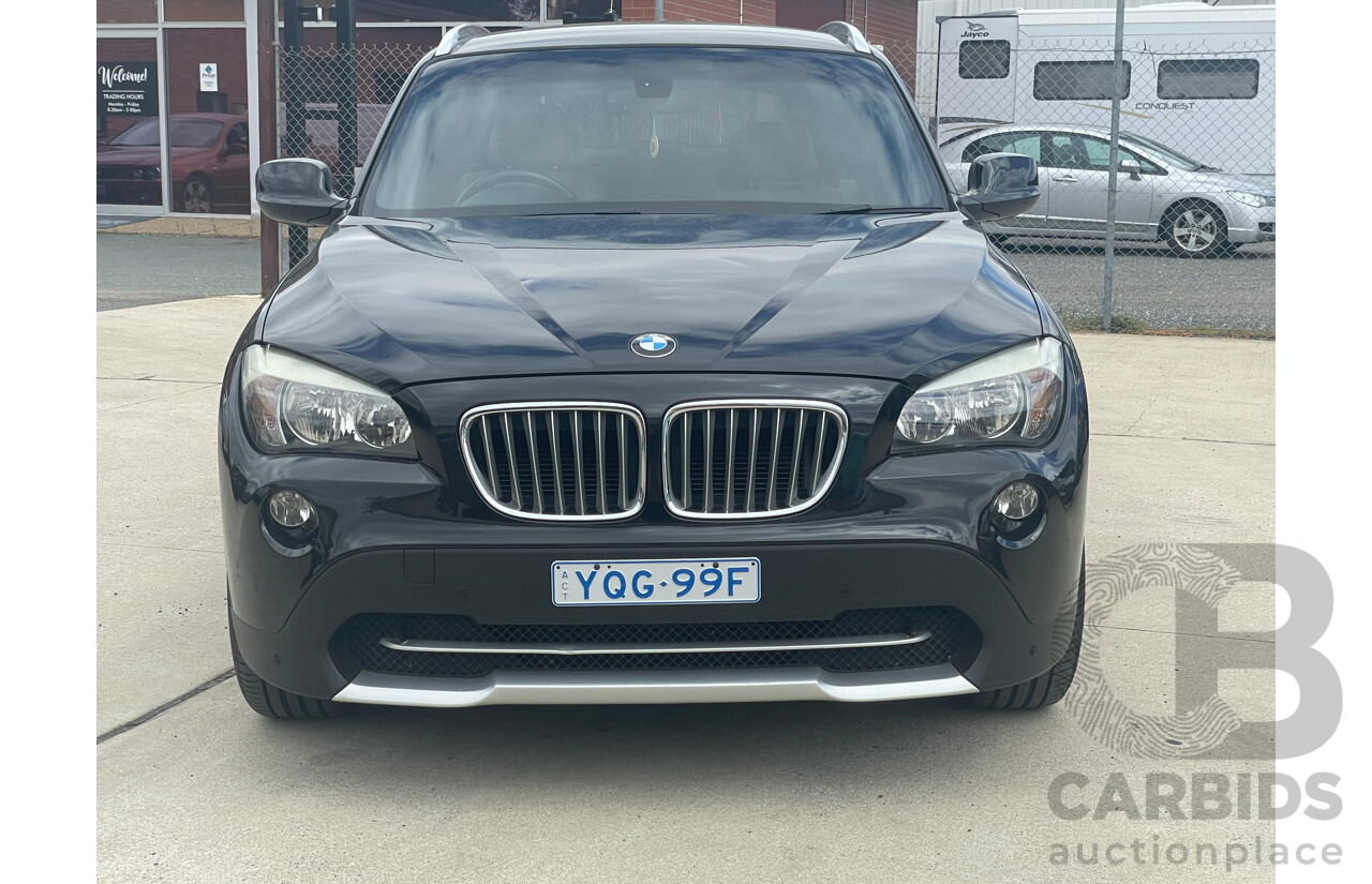 9/2010 Bmw X1 Xdrive 23d E84 4d Wagon Black 2.0L