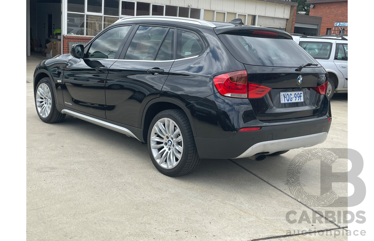 9/2010 Bmw X1 Xdrive 23d E84 4d Wagon Black 2.0L