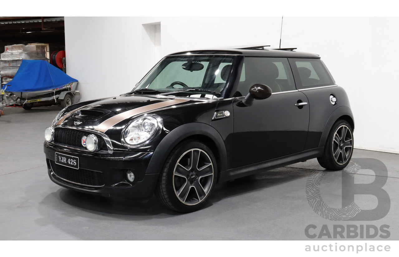 10/2010 Mini Cooper S Mayfair R56 2d Hatchback Black 1.6L Turbo