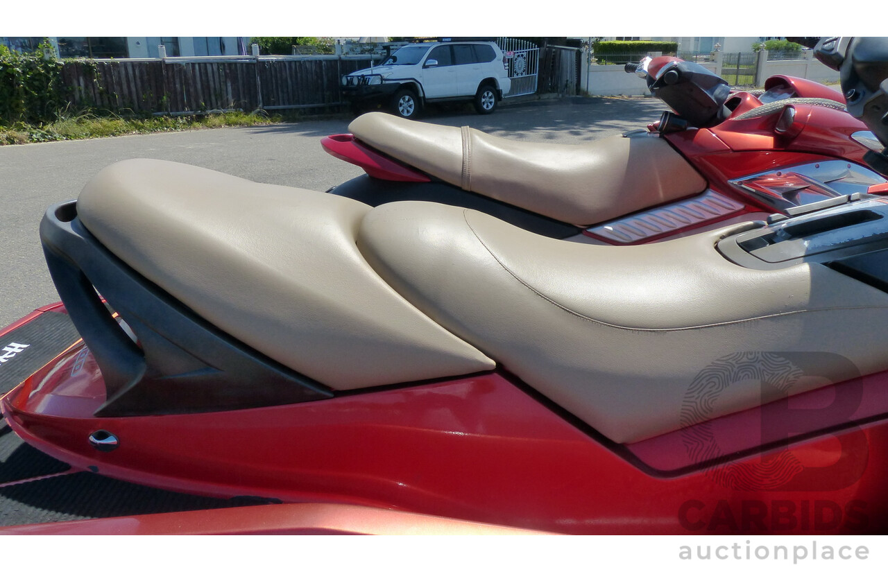 05/2005 Sea-Doo RXP 4-TEC Supercharged & 02/2004 Sea-Doo GTX 4-TEC Supercharged on 01/2012 Homemade Tandem Jet Ski Trailer