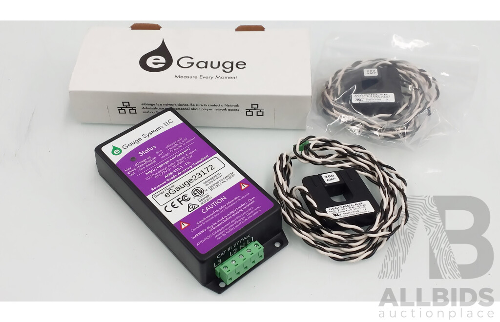 eGauge EG3000 Energy Meter, Data Logger and Server With CT Kit - Lot of 20 - Brand New - RRP $2500.00