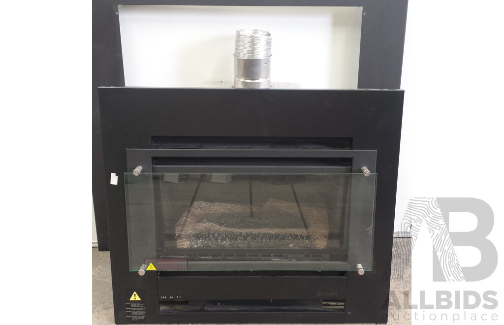 Rinnai Slimfire 252 Flame Effect Gas Fireplace