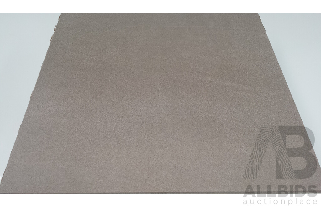 NCIA Textured Floor Tiles(450mm X 450mm) Matte Latte - 38.34 Square Meters - Brand New