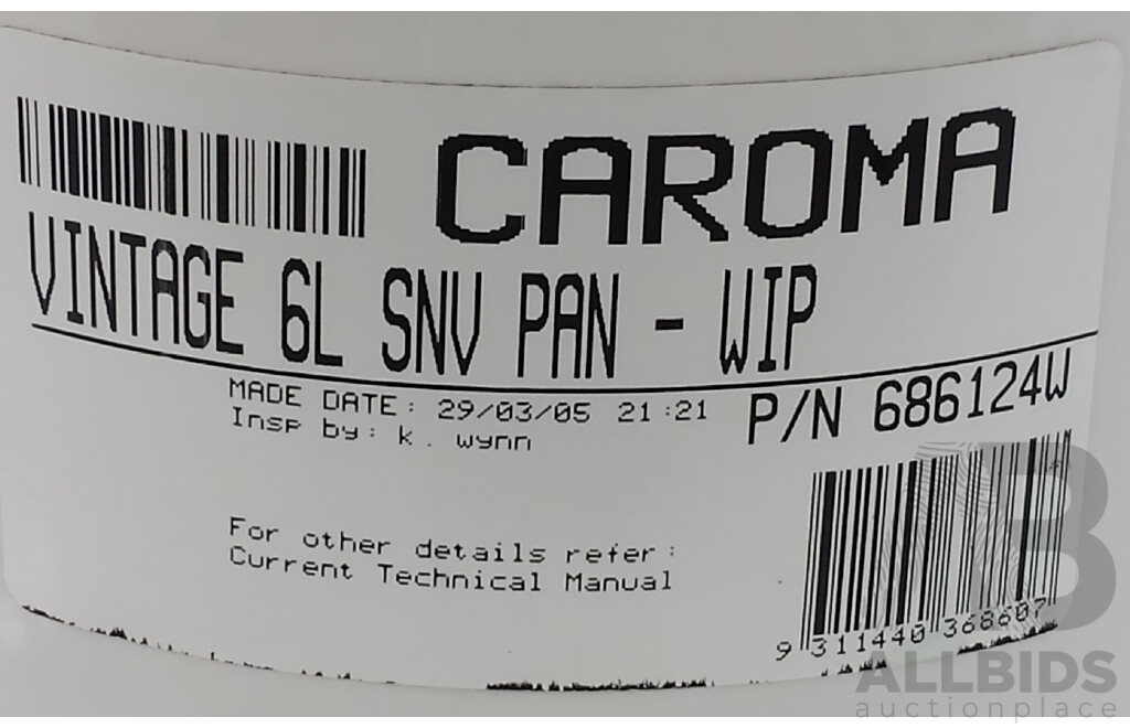 Caroma Vitreous China Vintage Style Toilet Pan - New