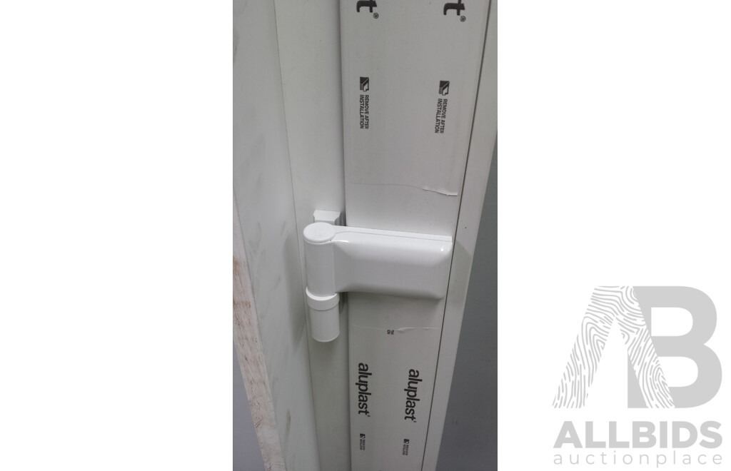 Aluplast Alumimium Door Frame to Suit Double Glazed Hinged Doors - New