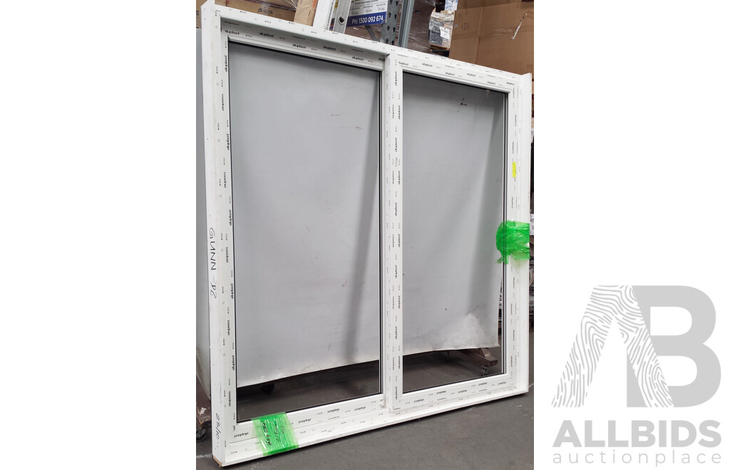 Aluplast Alumimium Door Frame to Suit Double Glazed Sliding Doors - New