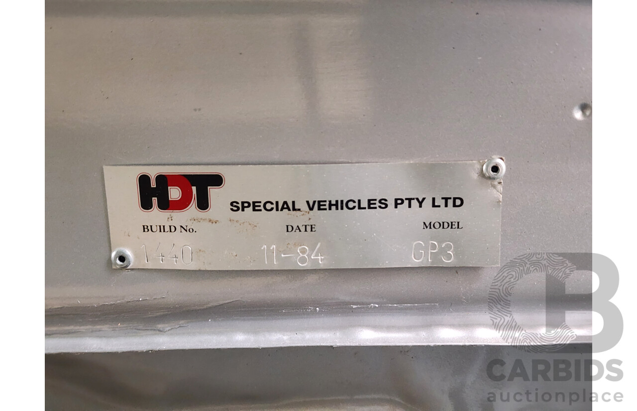 9/1984 Holden HDT VK Commodore SS Group 3 4d Sedan Asterioid Silver 5.0L V8 - Project Car with Spare Parts