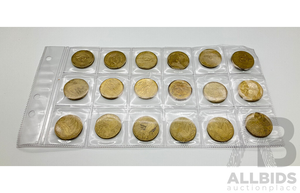 18 Assorted early $1 commemorative coins