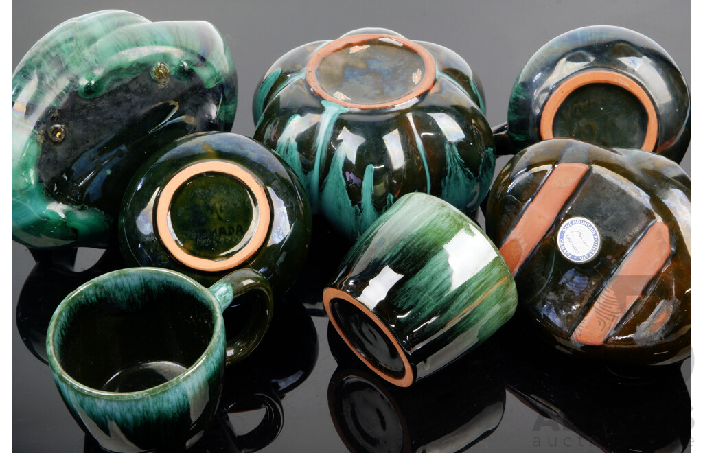 Hand Made Pottery Set by Blue Mountains Pottery, Canada