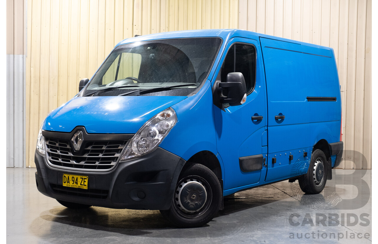 6/2016 Renault Master SWB X62 2d Van Blue 2.3L Turbo Diesel - Refridgerated