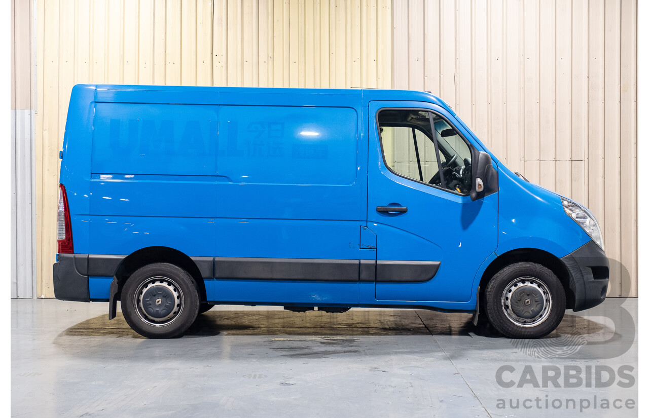 6/2016 Renault Master SWB X62 2d Van Blue 2.3L Turbo Diesel - Refridgerated