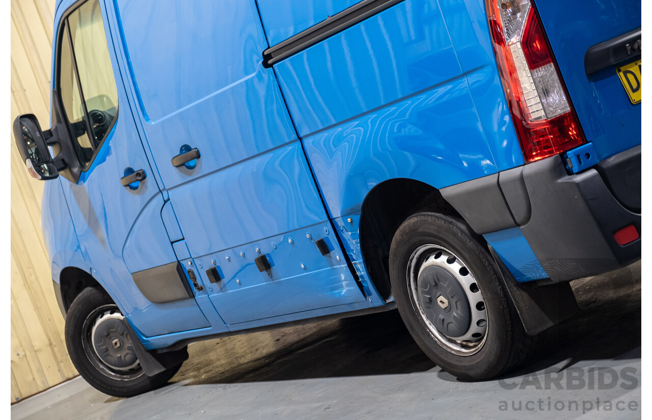 6/2016 Renault Master SWB X62 2d Van Blue 2.3L Turbo Diesel - Refridgerated