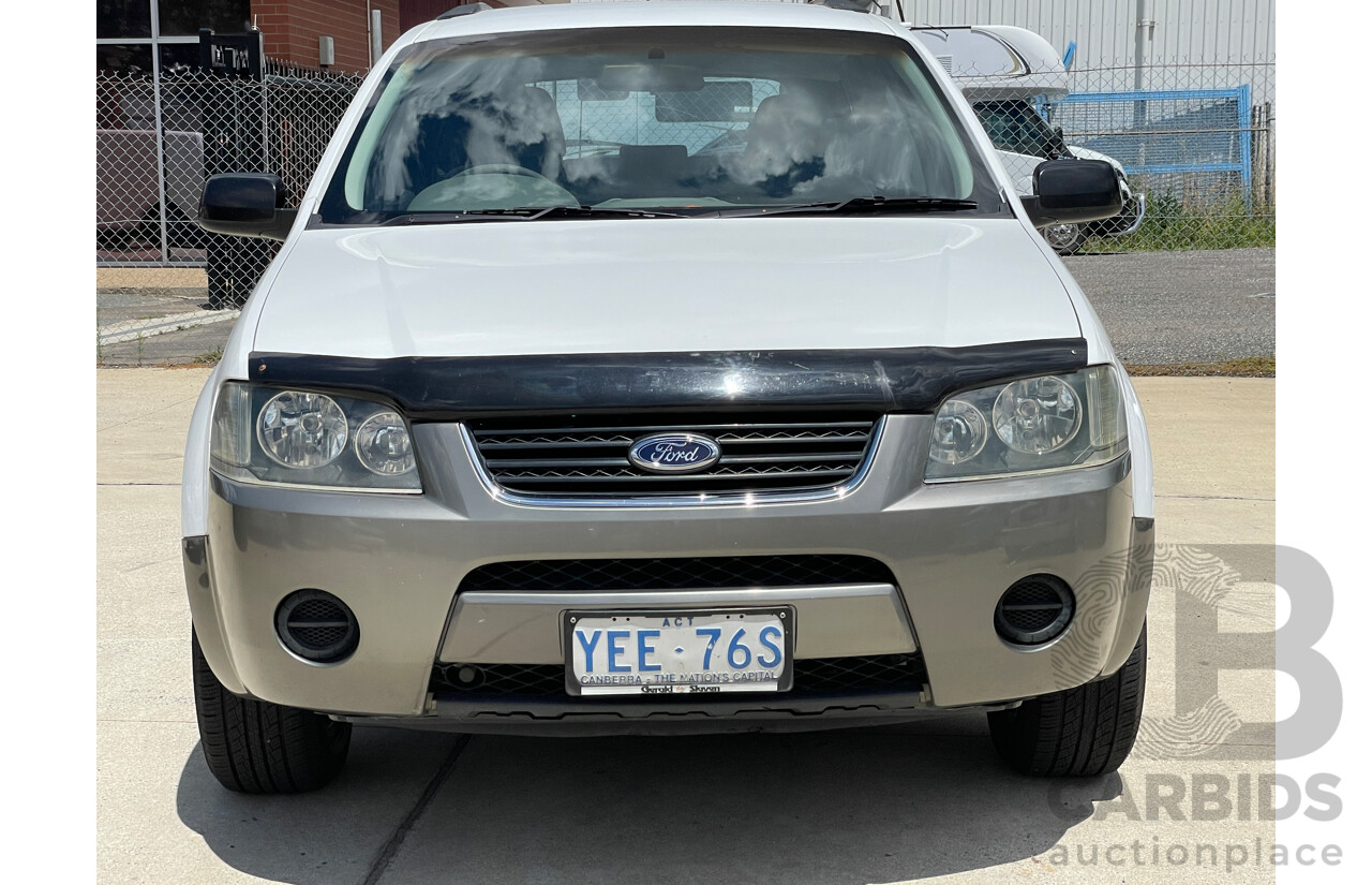 10/2005 Ford Territory TX (rwd) SY 4d Wagon White 4.0L