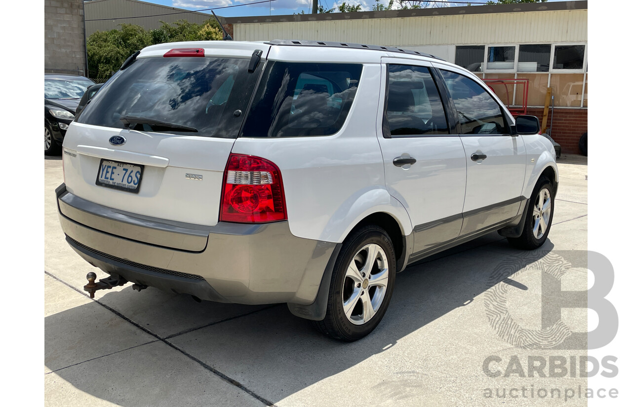 10/2005 Ford Territory TX (rwd) SY 4d Wagon White 4.0L