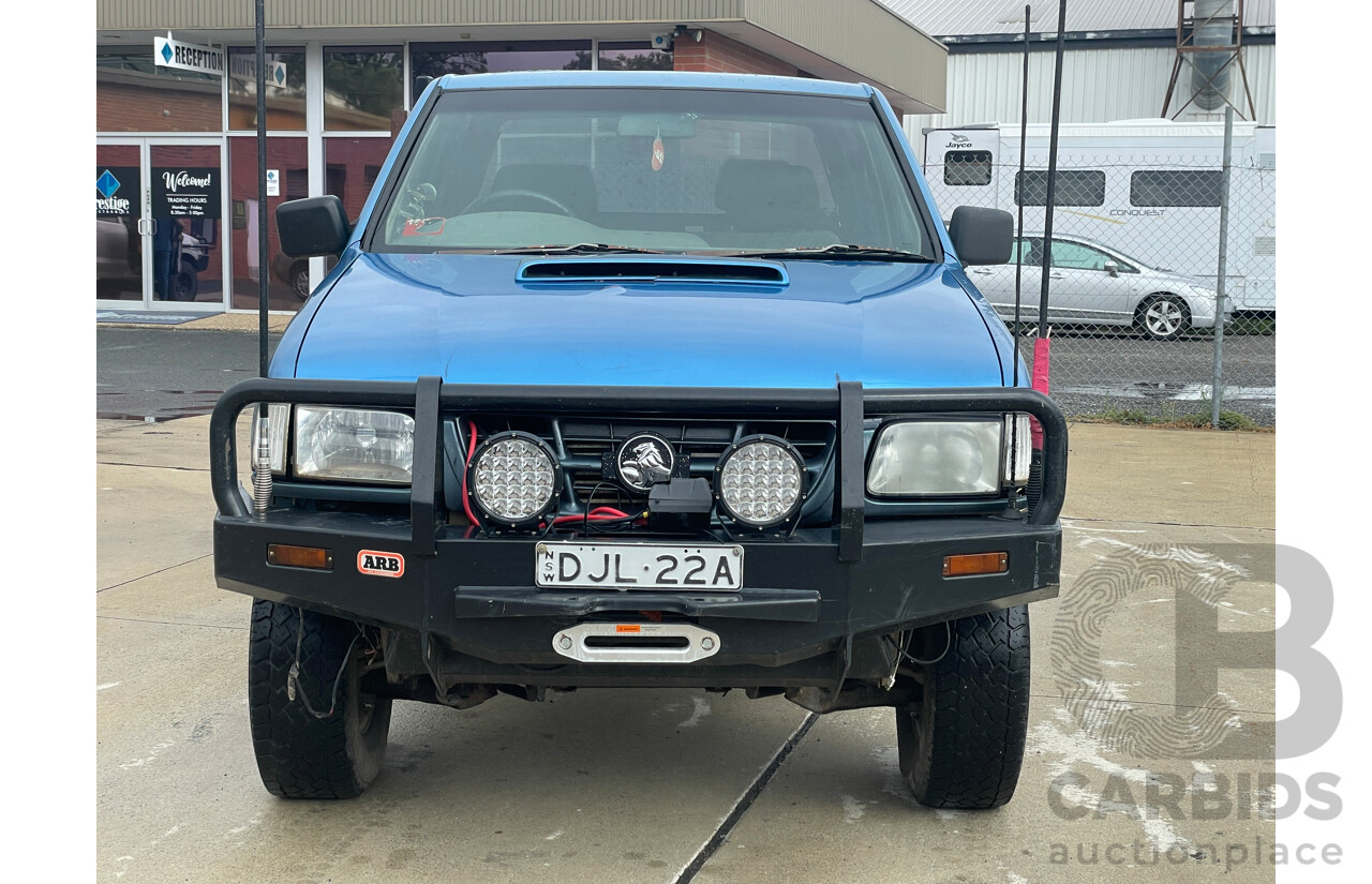 6/2002 Holden Rodeo LX (4x4) TFR9 MY02 Crew Cab P/Up Blue 3.0L