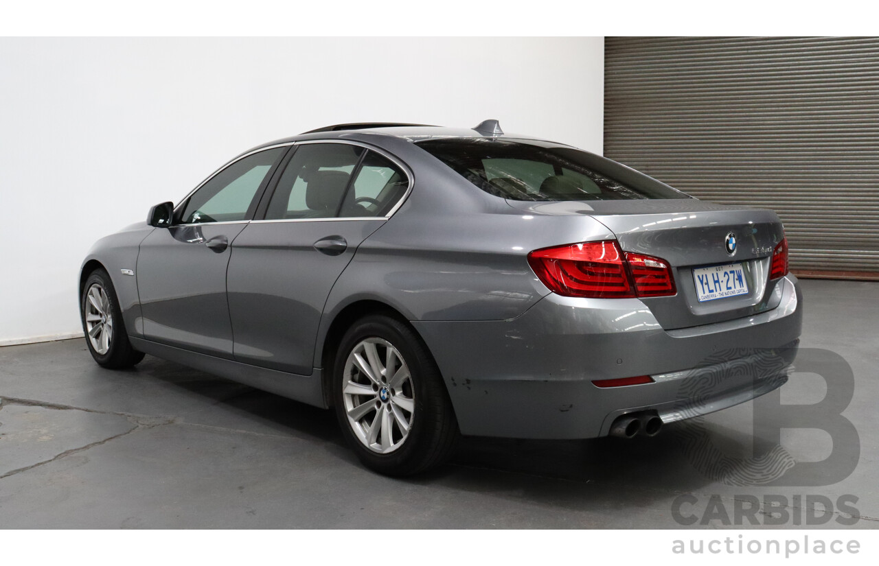 10/2010 BMW 520d F10 MY11 4d Sedan Grey 2.0L Turbo Diesel