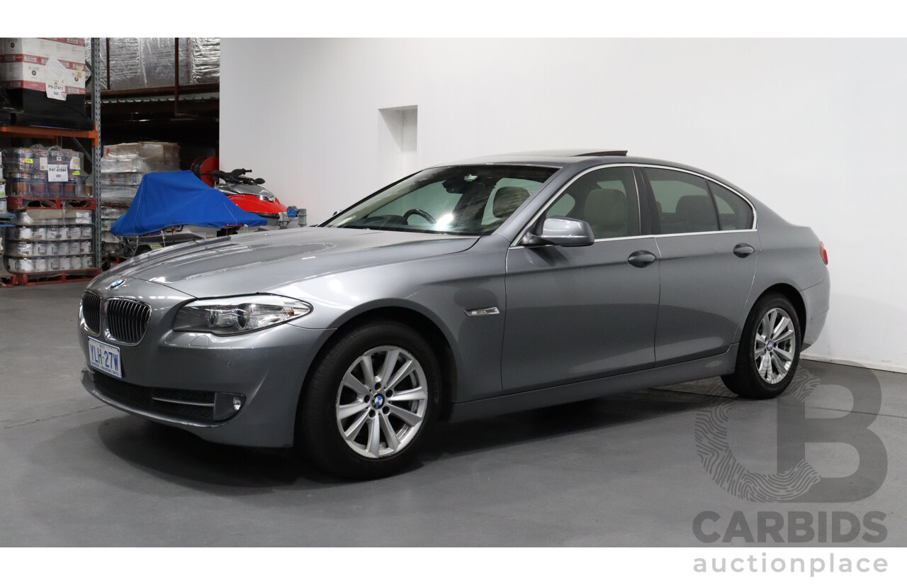 10/2010 BMW 520d F10 MY11 4d Sedan Grey 2.0L Turbo Diesel