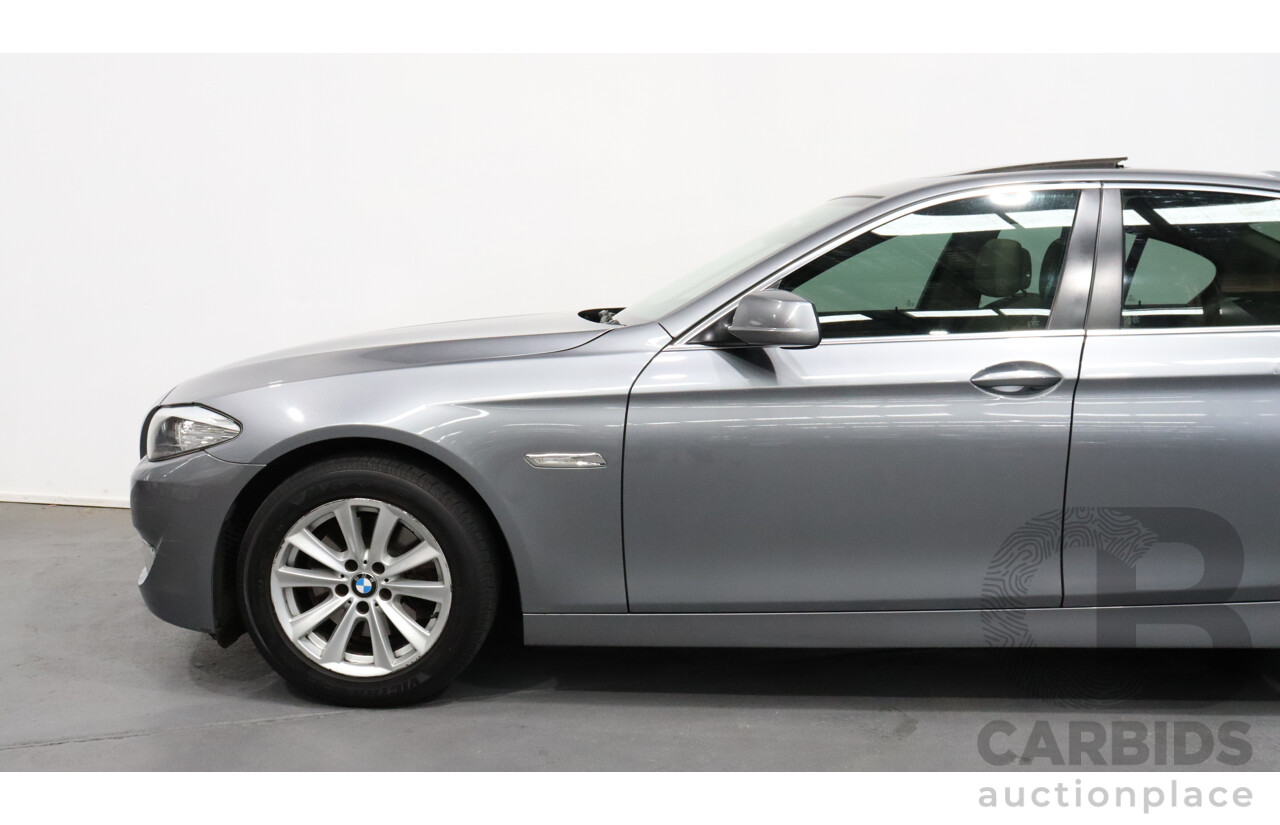 10/2010 BMW 520d F10 MY11 4d Sedan Grey 2.0L Turbo Diesel