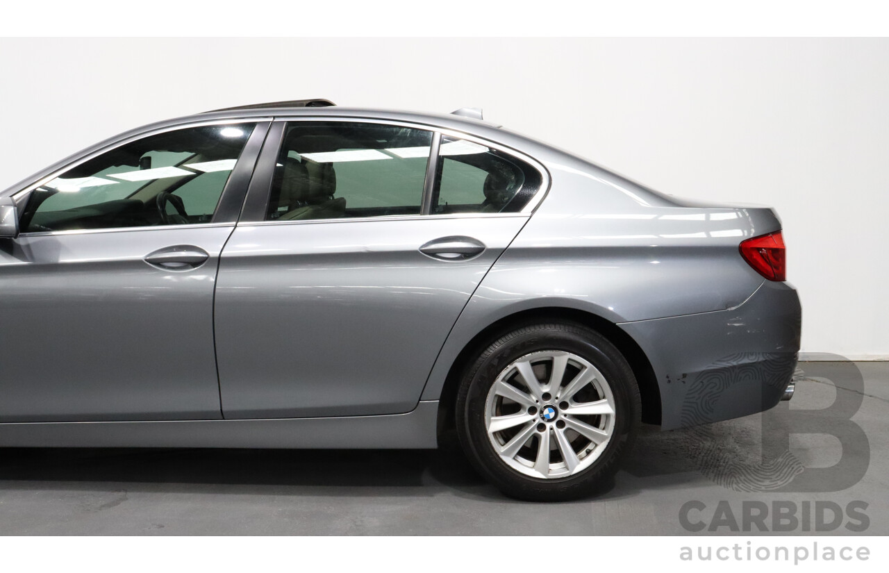 10/2010 BMW 520d F10 MY11 4d Sedan Grey 2.0L Turbo Diesel