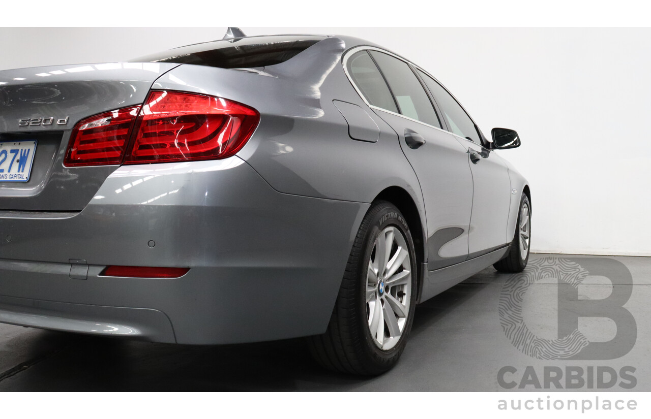 10/2010 BMW 520d F10 MY11 4d Sedan Grey 2.0L Turbo Diesel