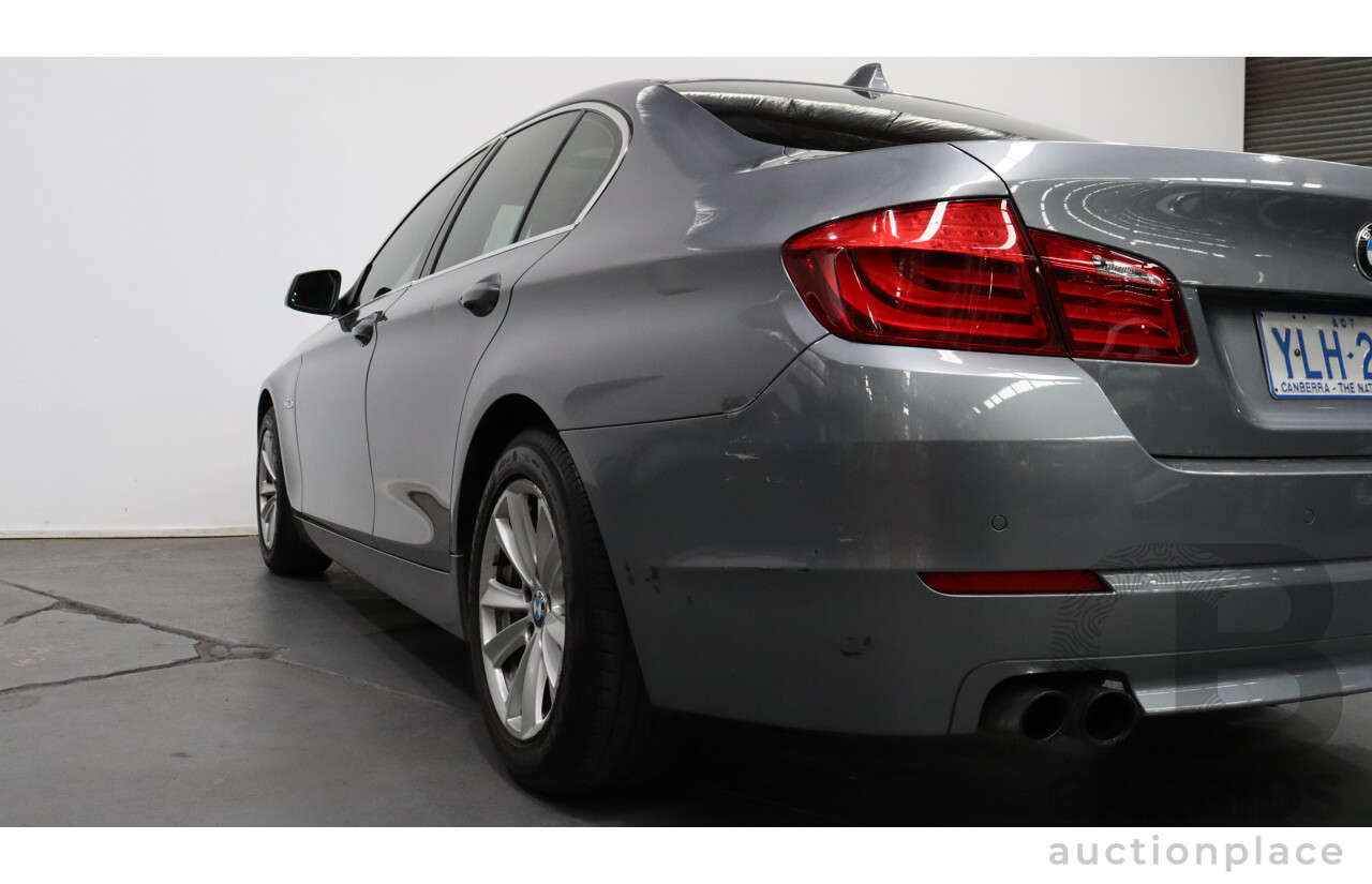 10/2010 BMW 520d F10 MY11 4d Sedan Grey 2.0L Turbo Diesel