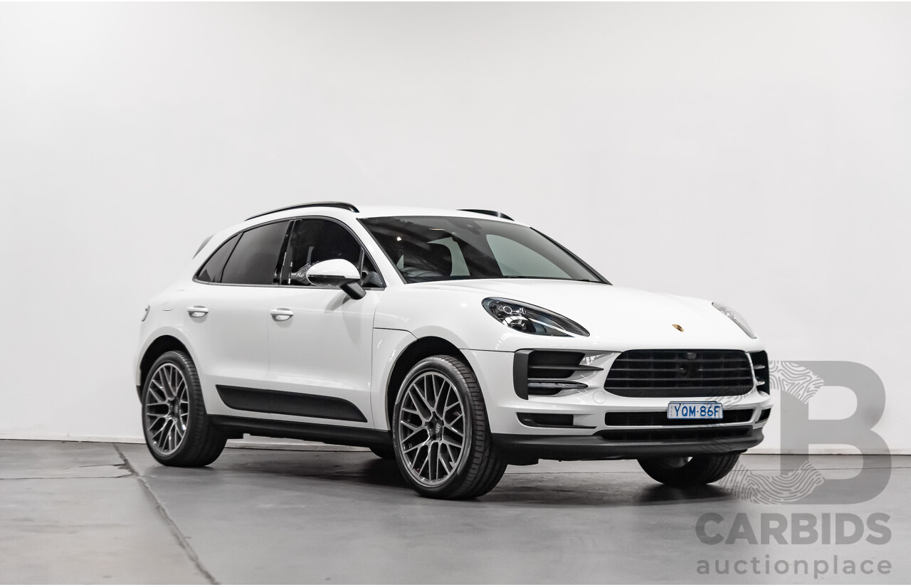8/2020 Porsche Macan MY20 4d Wagon White 2.0L Turbo